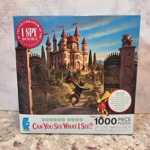 WALTER WICK CAN YOU SEE WHAT I SEE? PUSS IN BOOTS 1000 PIECE JIGSAW PUZZLE NEW!